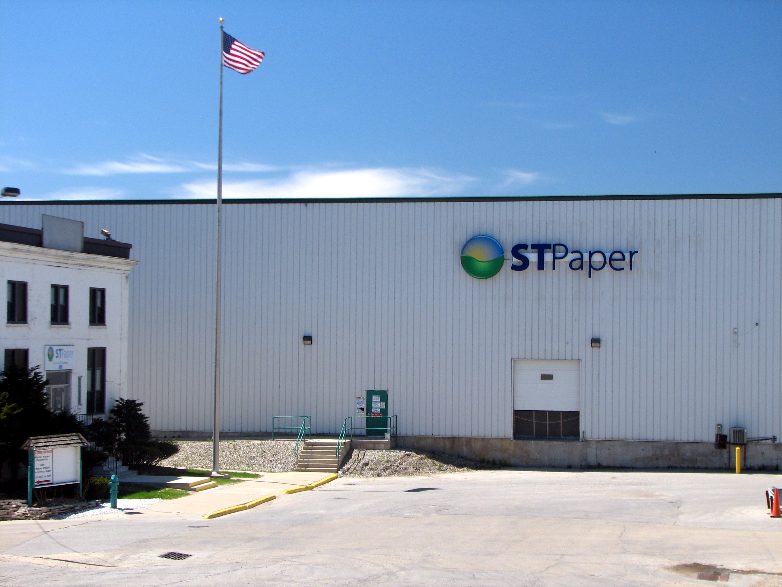 ST Paper and ST Tissue manufacturing facility
